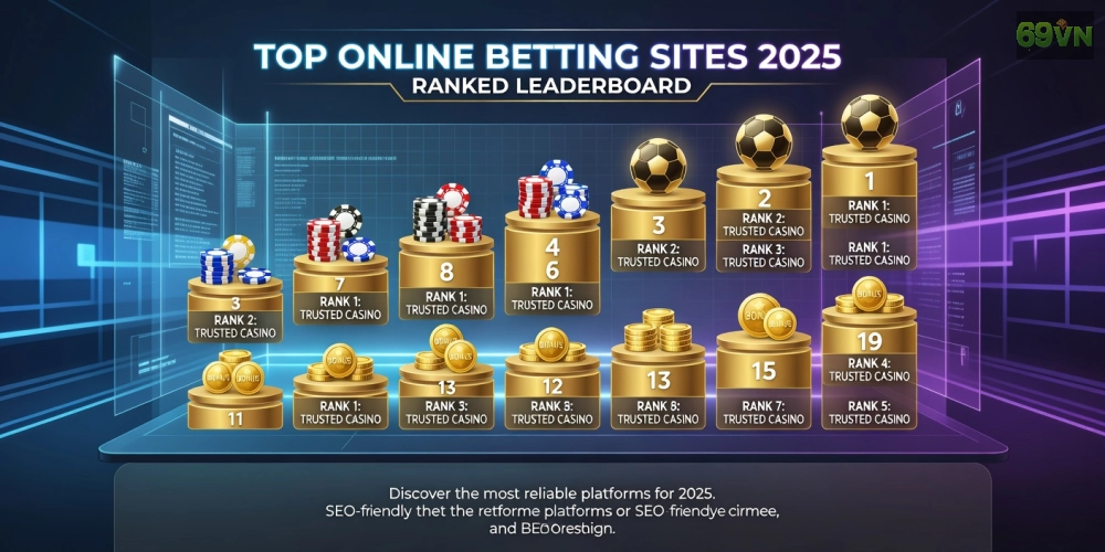 Top 15 nhà cái khuyến mãi 69vn uy tín nhất năm 2025 với ưu đãi hấp dẫn