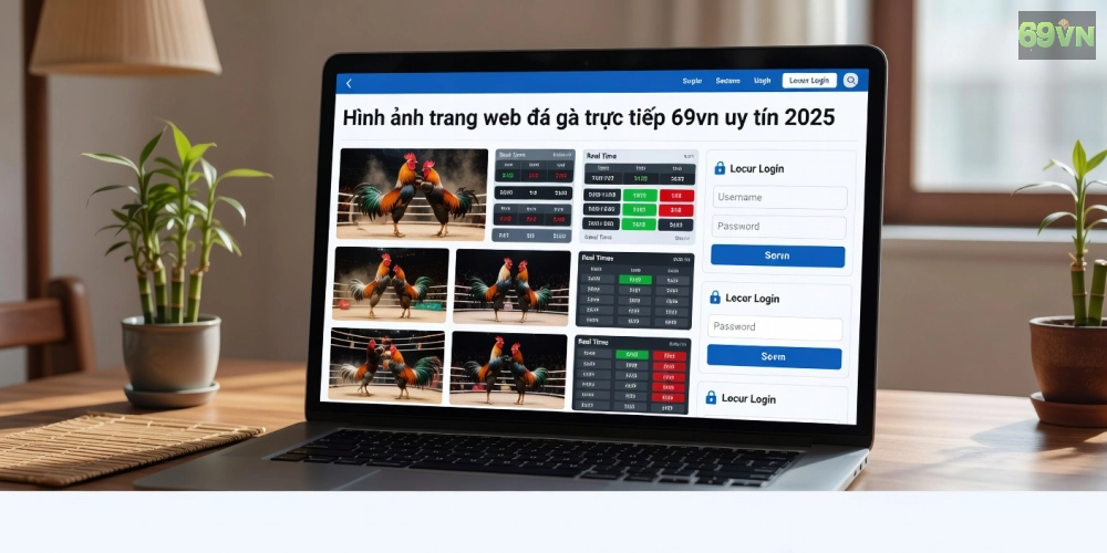 Giao diện trang web đá gà trực tiếp 69vn hàng đầu với các tính năng cá cược nổi bật năm 2025